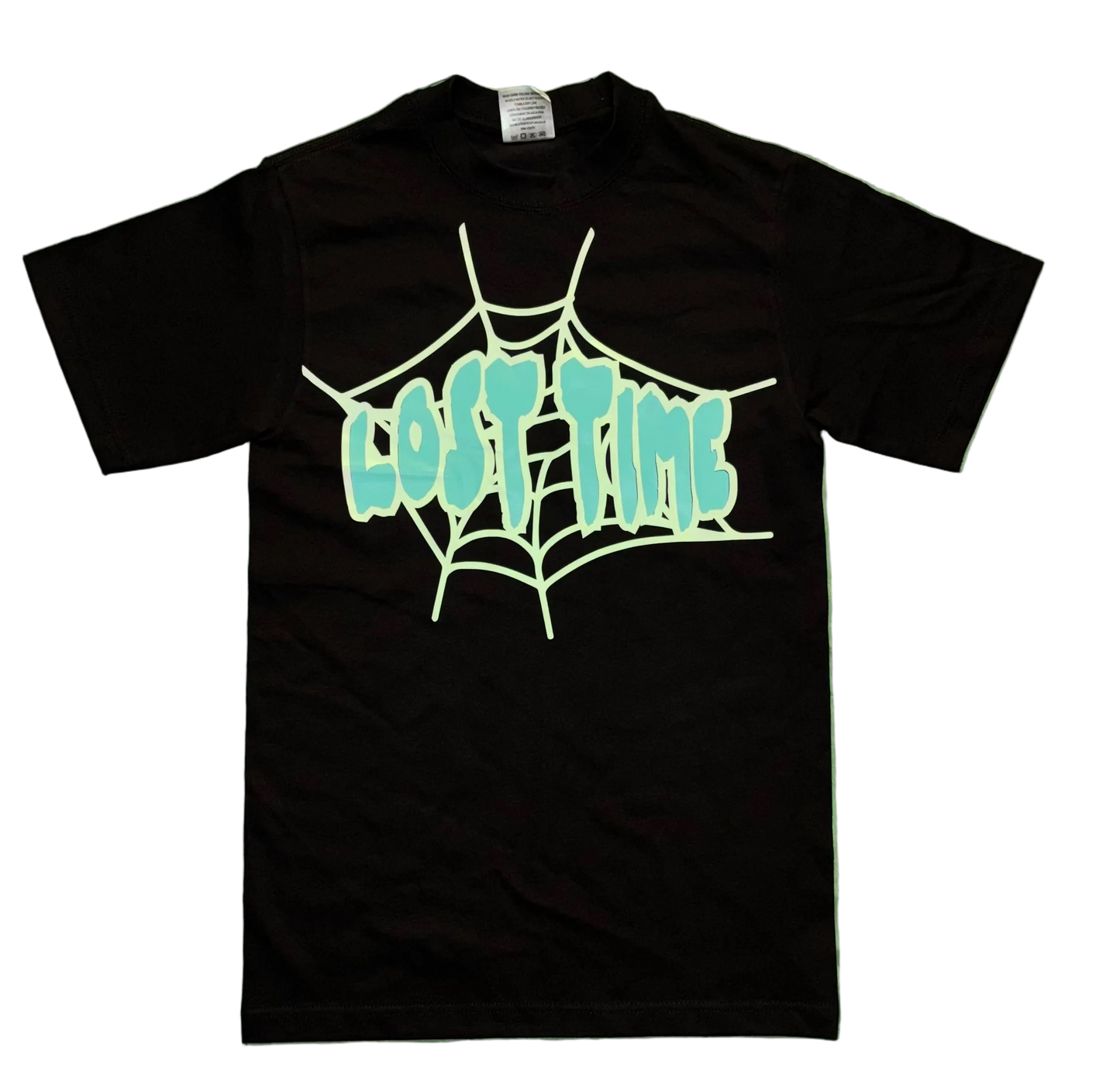 "Stuck In Time" Tee BLK (Teal)