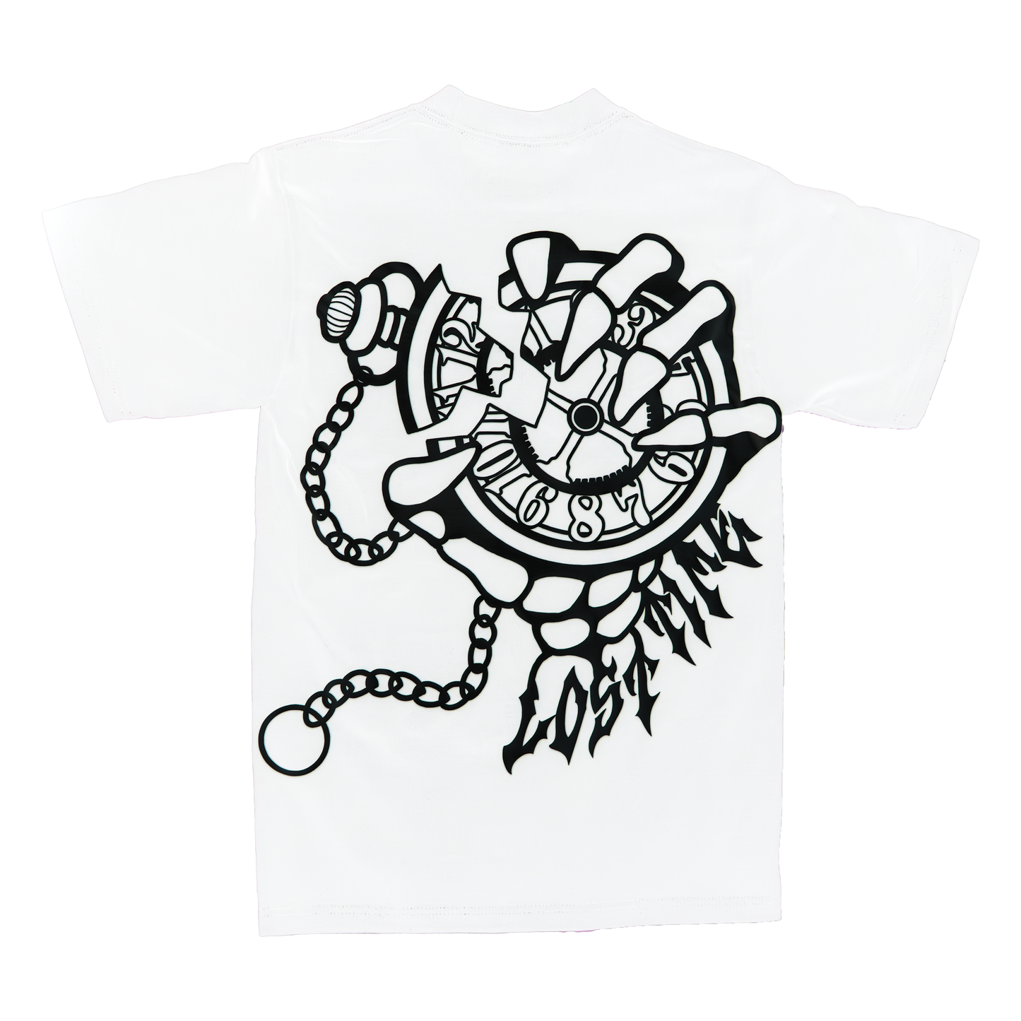 "KILLIN' TIME" TEE WHT