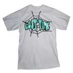 "Stuck In Time" Tee WHT (Teal)