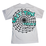 "Stuck In Time" Tee WHT (Teal)