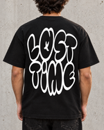 AI-assisted detail photo of Graffiti Tee — artwork and fit
